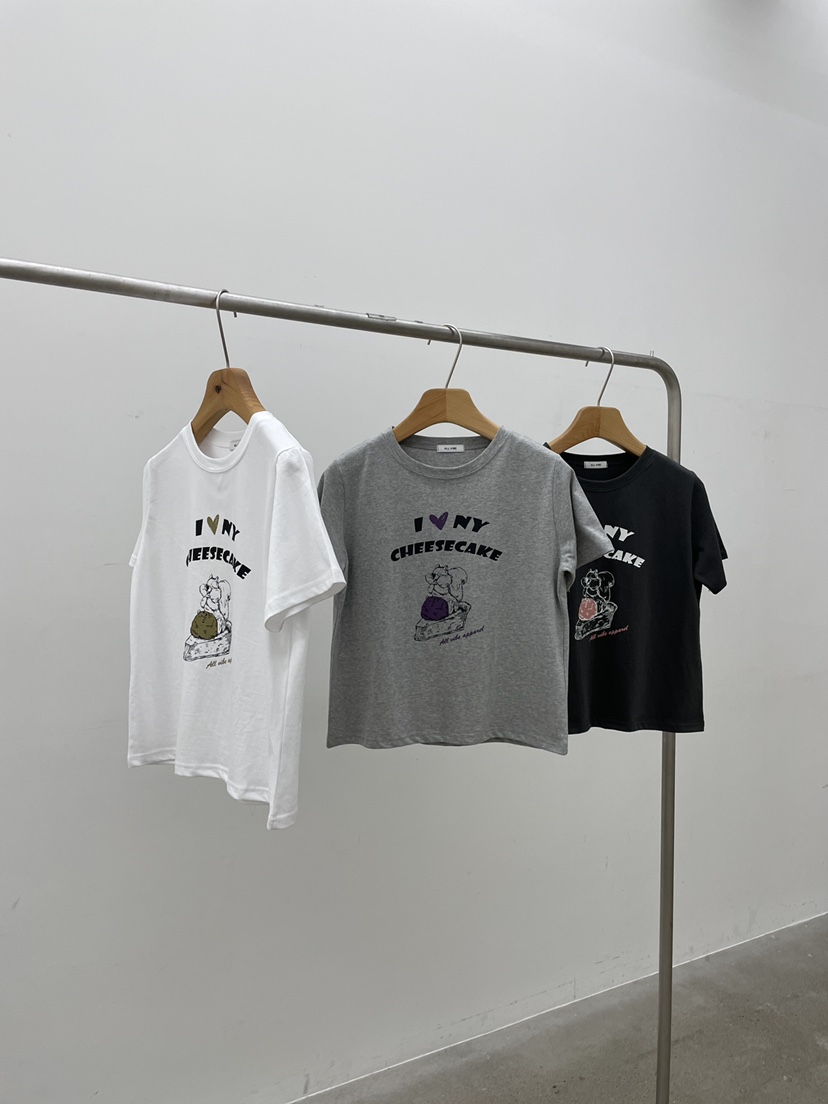 ALLVIBE東大門㊣代購女士新品真品25秋冬時尚職業推薦熱賣T恤ALLVIBET恤