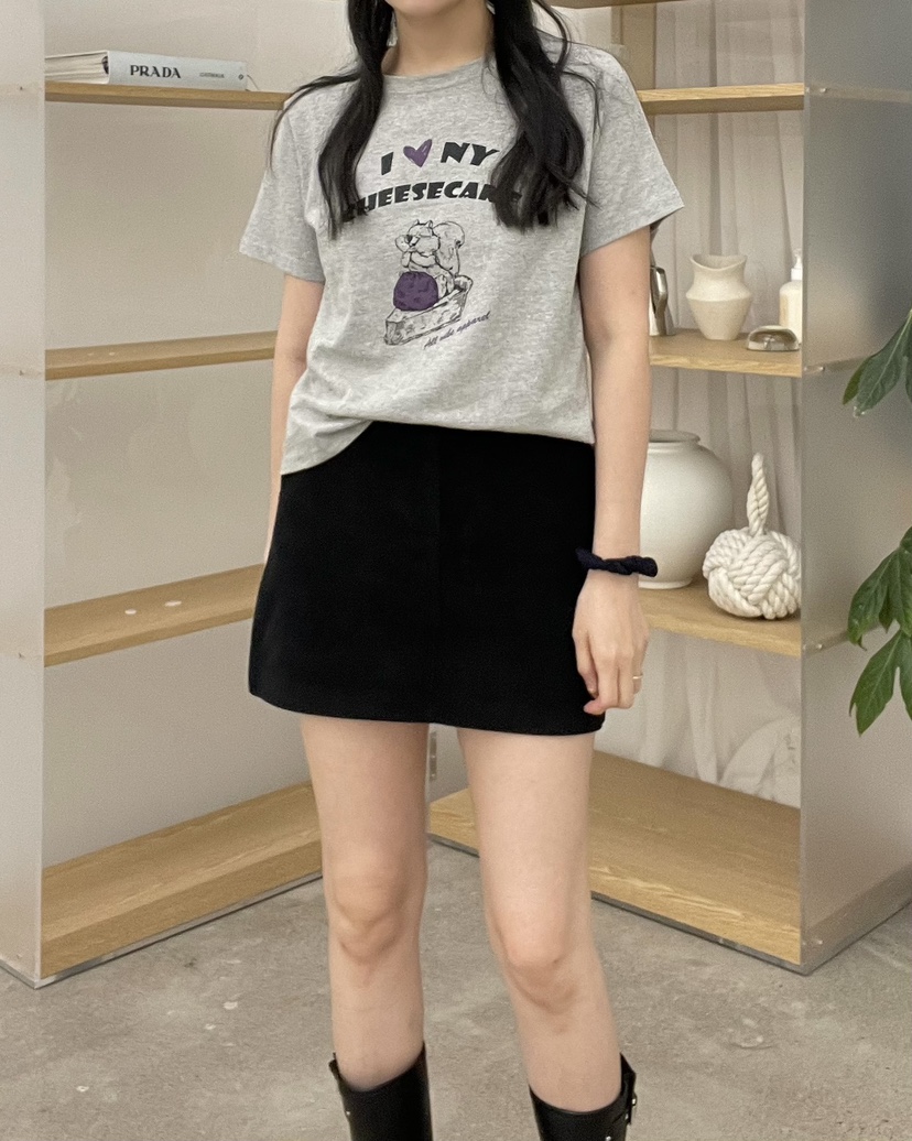 ALLVIBE東大門㊣代購女士新品真品25秋冬時尚職業推薦熱賣T恤ALLVIBET恤圖色2