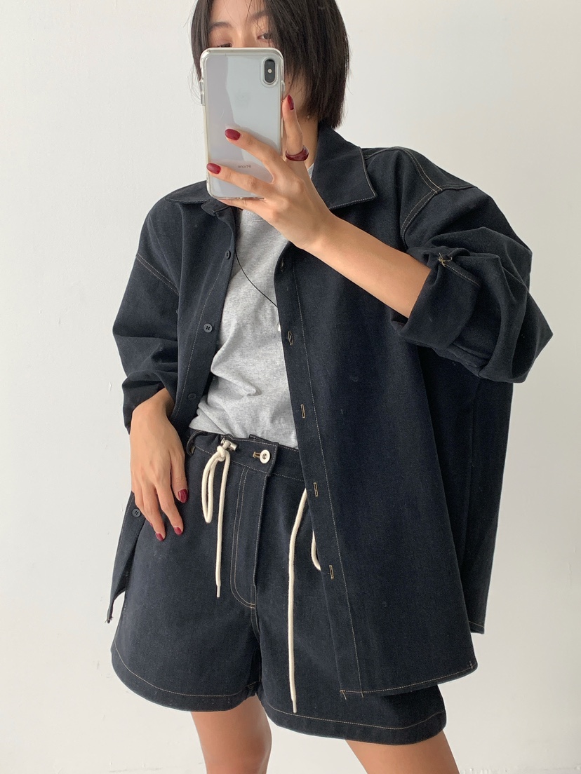 ANGLOG BEIGE韓國直郵㊣女士新品職業人氣25秋冬襯衫蕾絲衫ANGLOG BEIGE襯衫/蕾絲衫圖色2