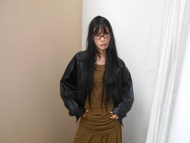 LIVE FOREVER東大門㊣實拍女士新品人氣熱賣25秋冬時尚夾克LIVE FOR_EVER夾克圖色1