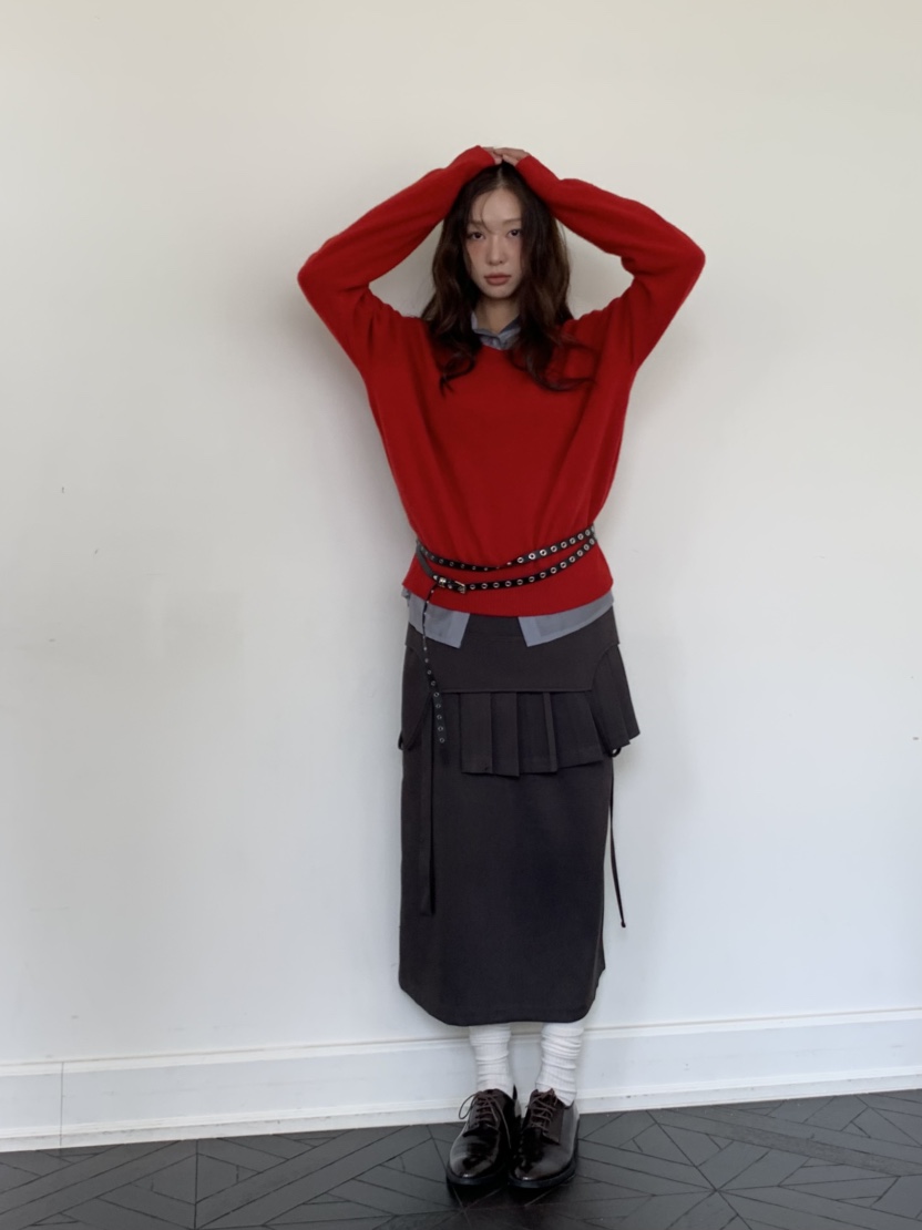 MURMUR東大門㊣直郵女士新款時尚25秋冬推薦熱賣針織衫羊毛MURMUR針織衫