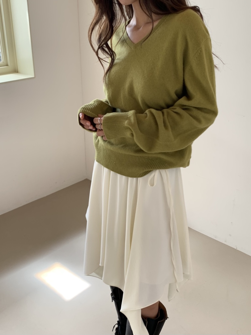 MURMUR東大門㊣直郵女士新款時尚25秋冬推薦熱賣針織衫羊毛MURMUR針織衫