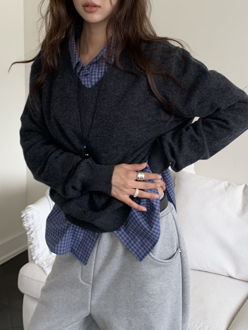 MURMUR東大門㊣直郵女士新款時尚25秋冬推薦熱賣針織衫羊毛MURMUR針織衫