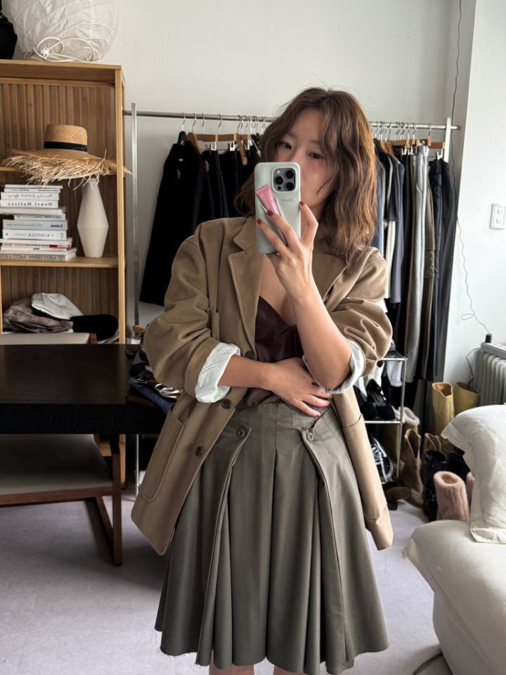 LIVE FOREVER韓國代購㊣女裝新款真品熱賣25秋冬休閑人氣夾克LIVE FOR_EVER夾克