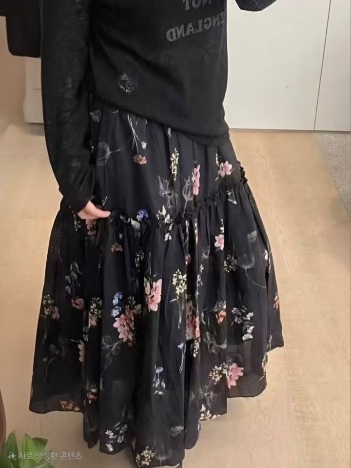 RICO東大門㊣實拍女士新款推薦真品25秋冬職業時尚休閑長裙bling bling/RICO長裙