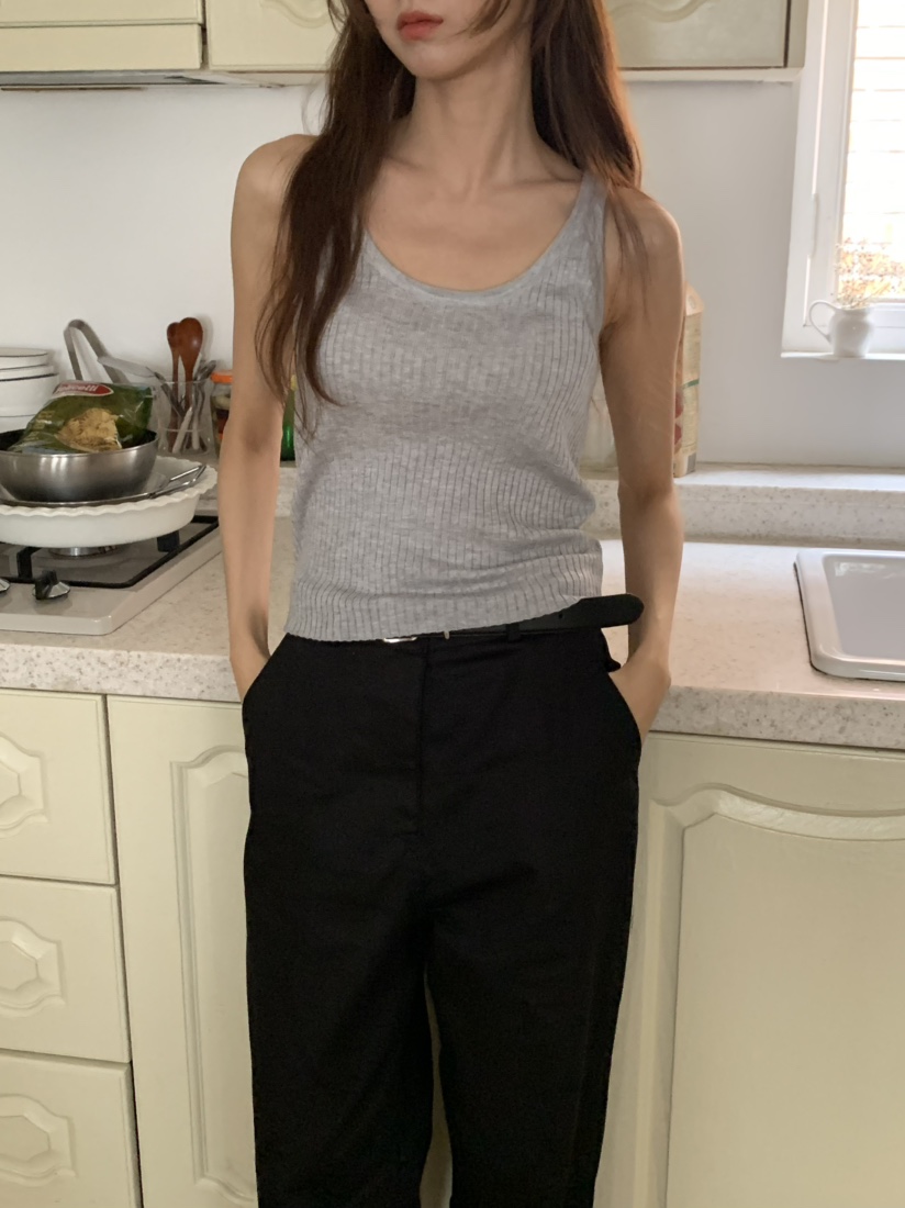 NOTICE東大門㊣實拍女裝新品真品人氣職業25秋冬吊帶背心羊絨NOTICE吊帶/背心
