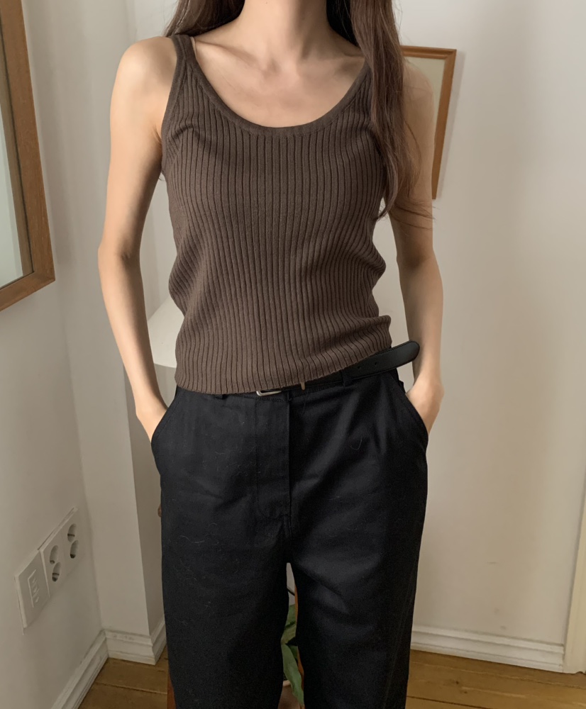 NOTICE東大門㊣實拍女裝新品真品人氣職業25秋冬吊帶背心羊絨NOTICE吊帶/背心