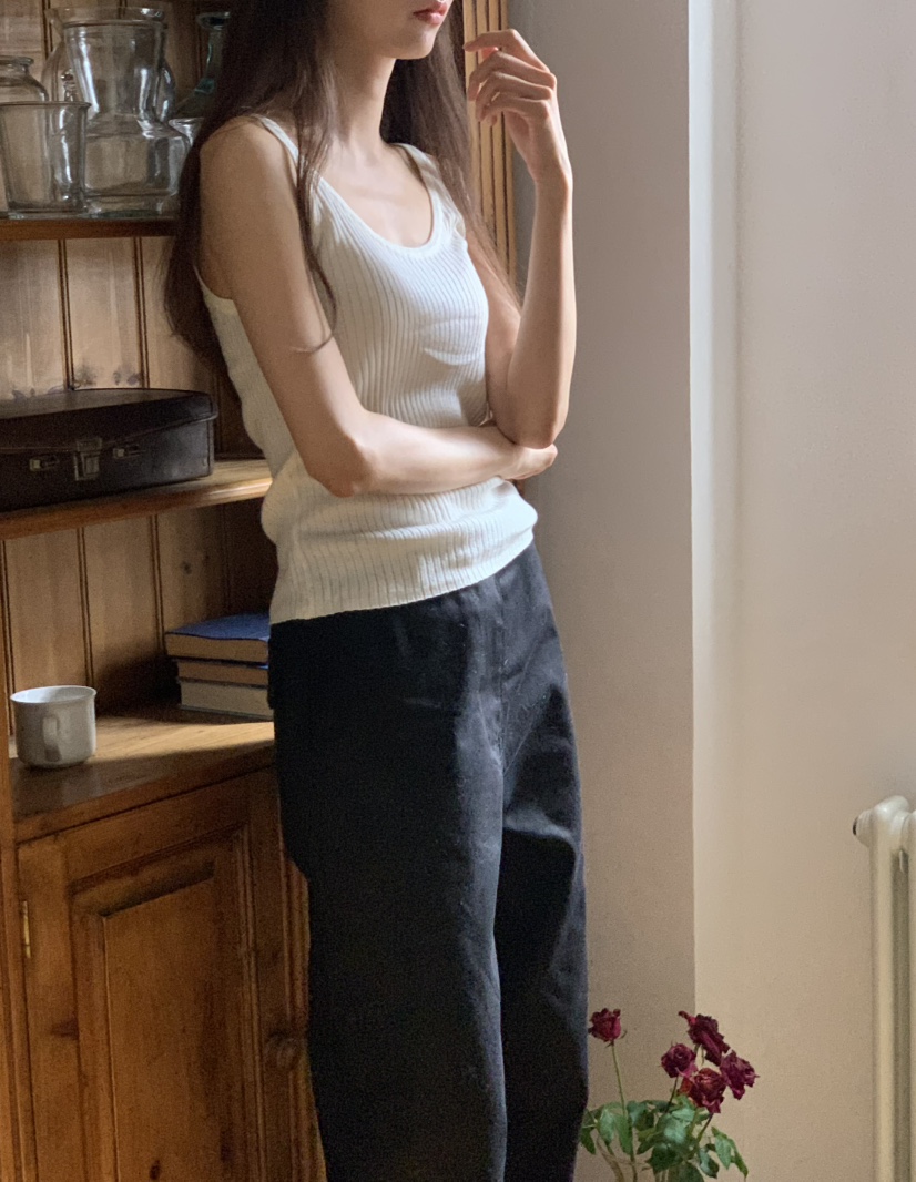 NOTICE東大門㊣實拍女裝新品真品人氣職業25秋冬吊帶背心羊絨NOTICE吊帶/背心