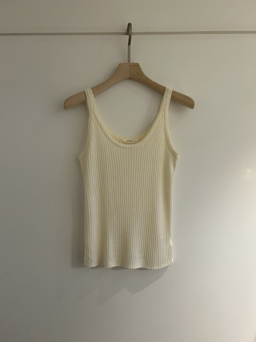 NOTICE東大門㊣實拍女裝新品真品人氣職業25秋冬吊帶背心羊絨NOTICE吊帶/背心圖色1