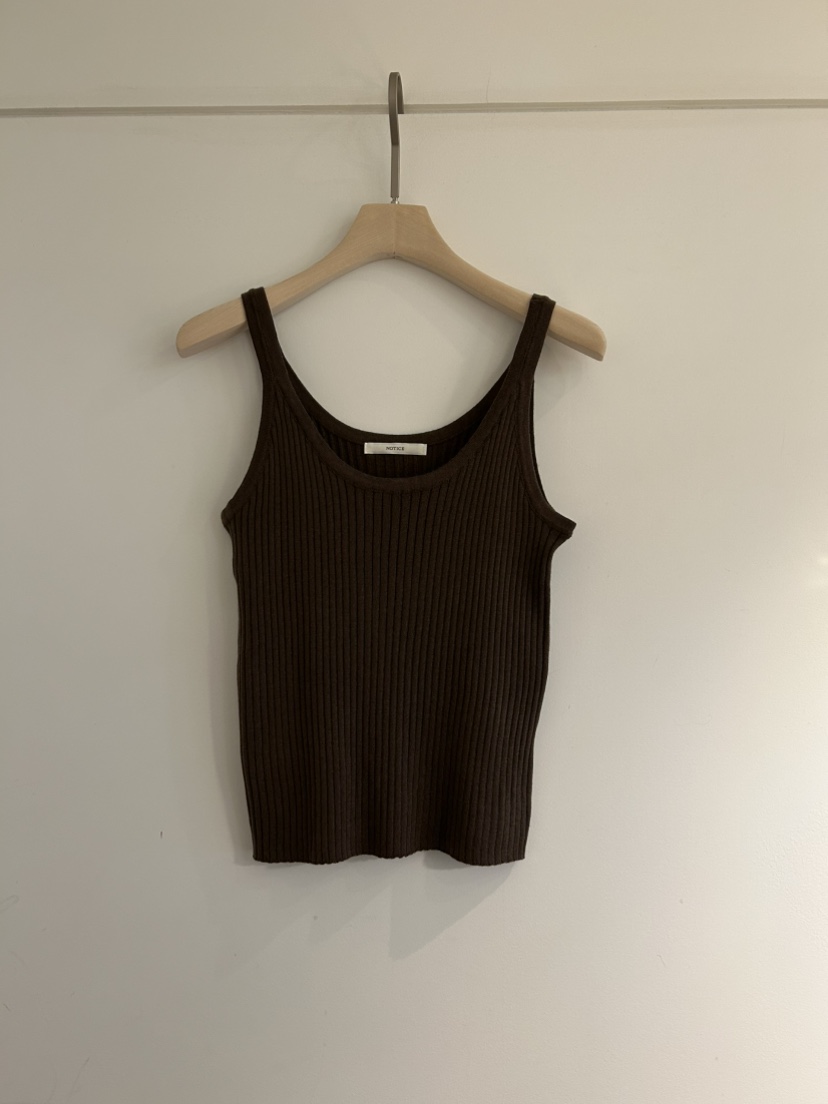 NOTICE東大門㊣實拍女裝新品真品人氣職業25秋冬吊帶背心羊絨NOTICE吊帶/背心圖色3