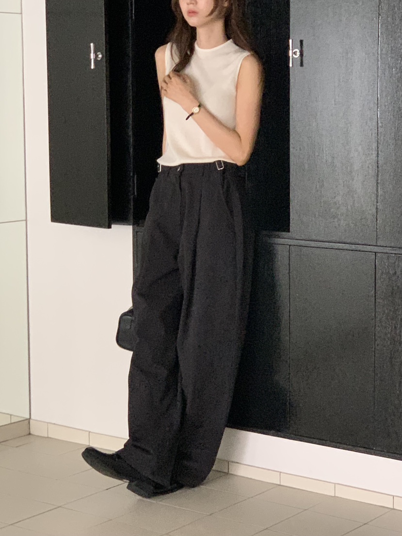 NOTICE韓國代購㊣女士新款真品人氣職業時尚25秋冬休閑褲寬松NOTICE休閑褲