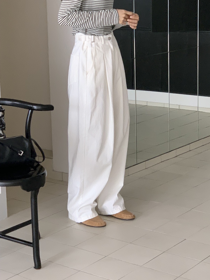 NOTICE韓國代購㊣女士新款真品人氣職業時尚25秋冬休閑褲寬松NOTICE休閑褲