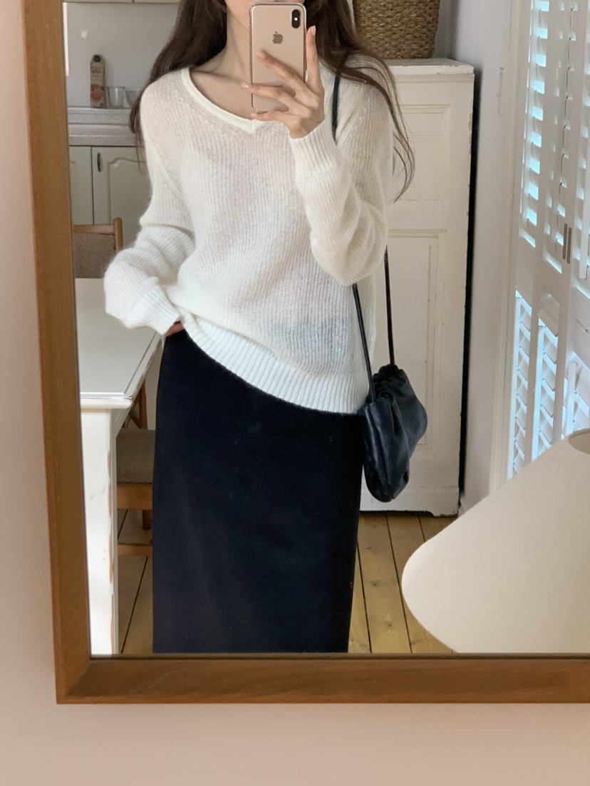 NOTICE韓國代購㊣女士新品熱賣推薦時尚25秋冬人氣休閑針織衫NOTICE針織衫