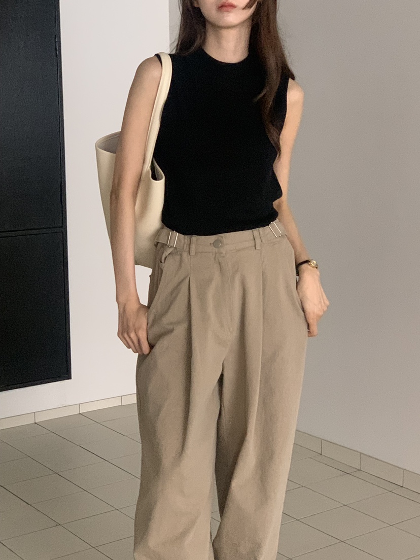 NOTICE東大門㊣實拍女士新品職業休閑時尚人氣熱賣吊帶背心NOTICE吊帶/背心