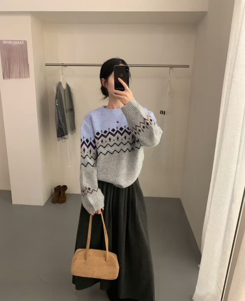 CRONG韓國代購㊣女裝新品推薦真品熱賣職業人氣25秋冬針織衫CRONG針織衫