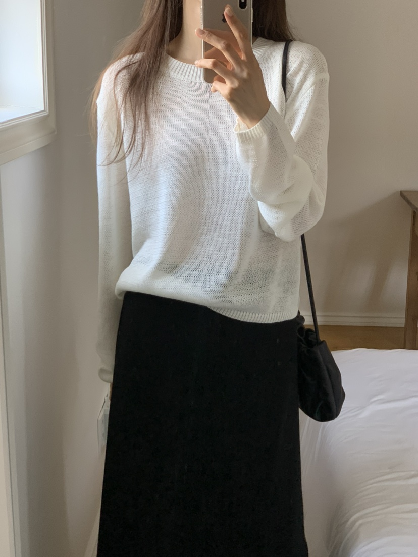 NOTICE韓國代購㊣女裝新品人氣熱賣25秋冬推薦職業針織衫寬松NOTICE針織衫