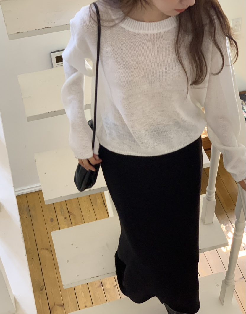 NOTICE韓國代購㊣女裝新品人氣熱賣25秋冬推薦職業針織衫寬松NOTICE針織衫