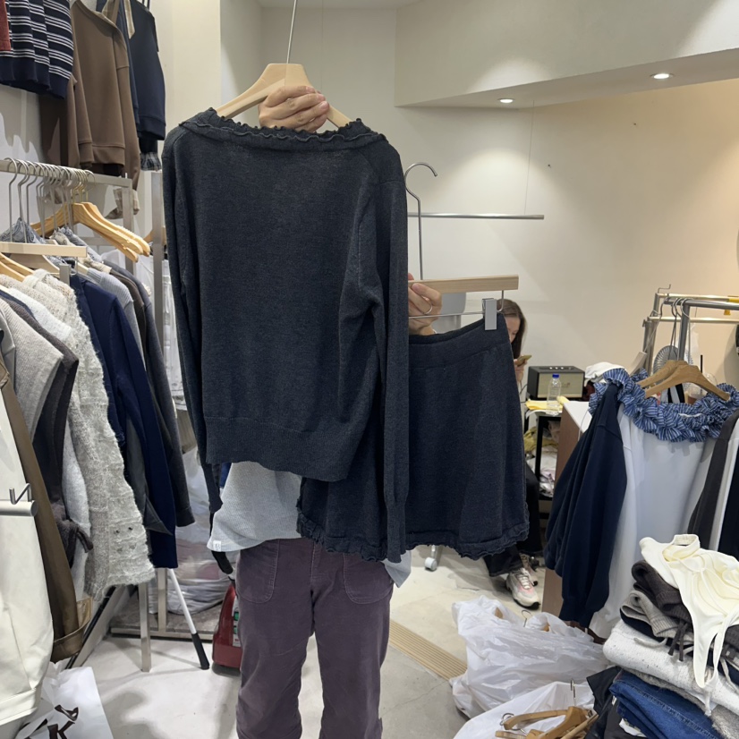 HIPTIQUE東大門㊣實拍女士新款真品人氣25秋冬職業套裝套裝HIPTIQUE套裝
