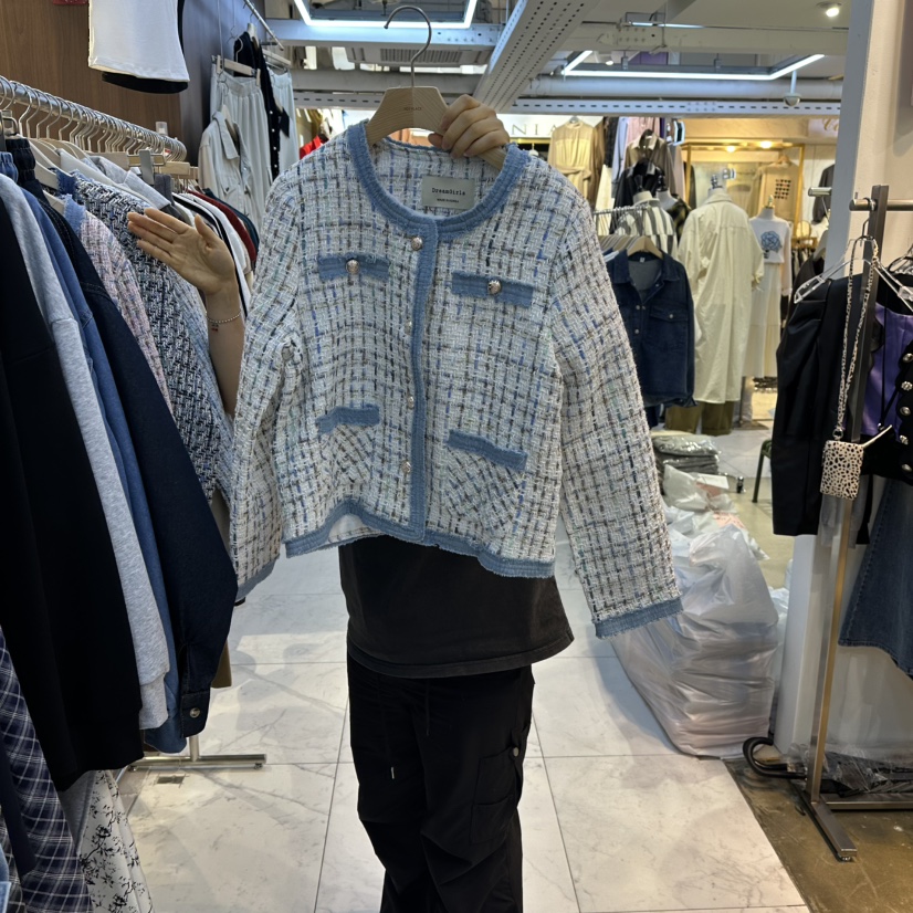 DREAM GIRIS東大門㊣實拍女士新品休閑熱賣人氣時尚推薦夾克DREAM GIRIS夾克圖色1