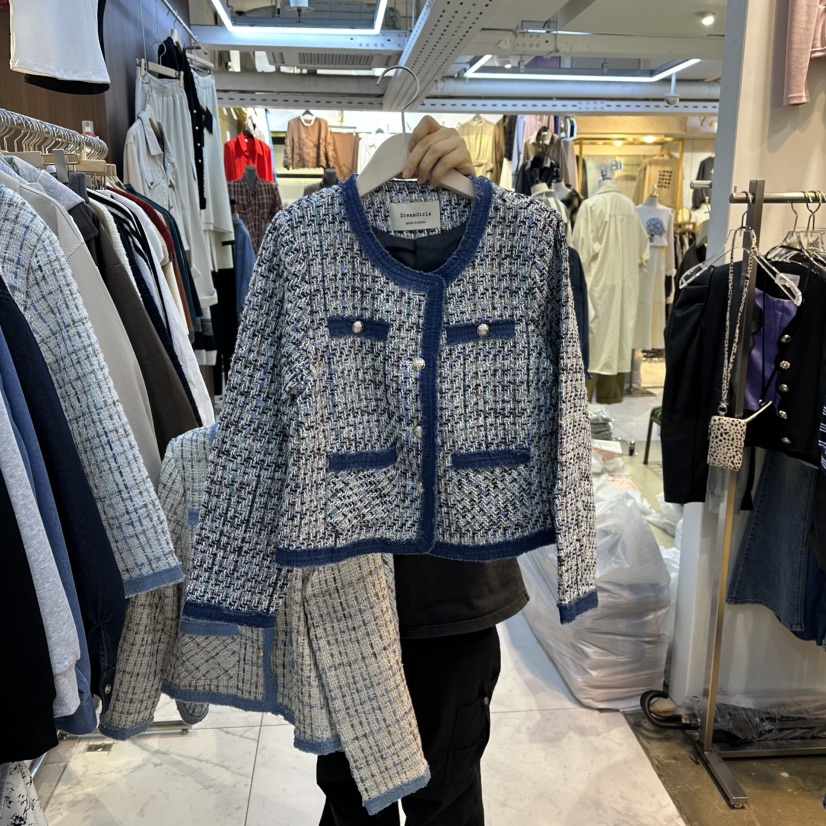 DREAM GIRIS東大門㊣實拍女士新品休閑熱賣人氣時尚推薦夾克DREAM GIRIS夾克圖色3