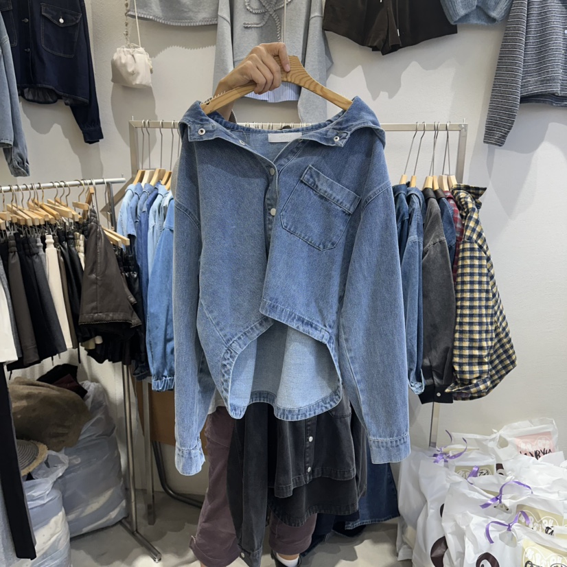 HIPTIQUE東大門㊣實拍女士新品人氣時尚職業熱賣25秋冬夾克HIPTIQUE夾克圖色1