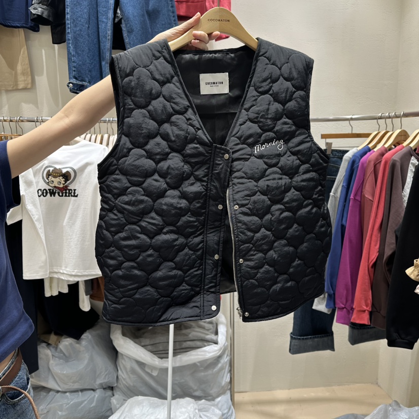 COCOMATON東大門㊣代購女裝新品推薦人氣職業休閑時尚熱賣馬甲COCOMATON馬甲圖色2