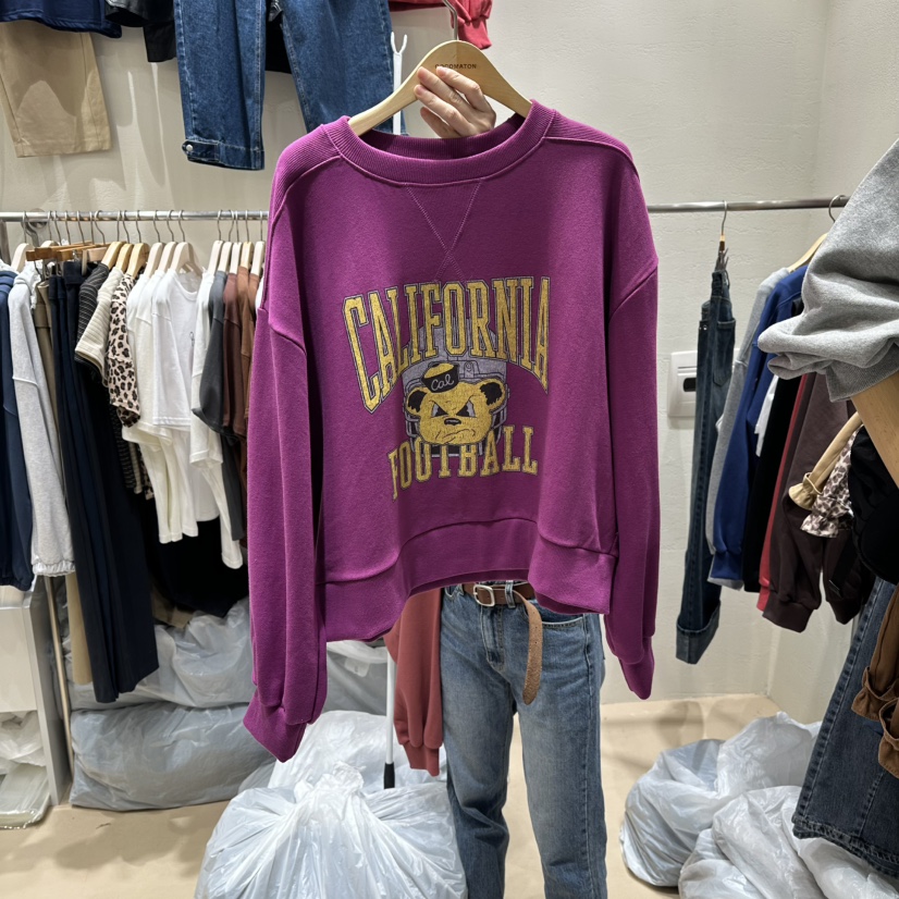 COCOMATON韓國代購㊣女裝新品熱賣真品推薦25秋冬休閑職業衛衣COCOMATON衛衣圖色3