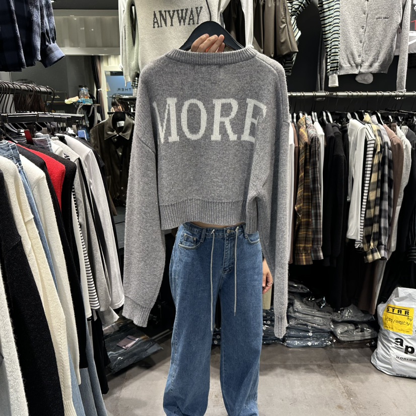 LONE STAR韓國直郵㊣女士新款25秋冬職業真品時尚休閑針織衫LONE STAR針織衫