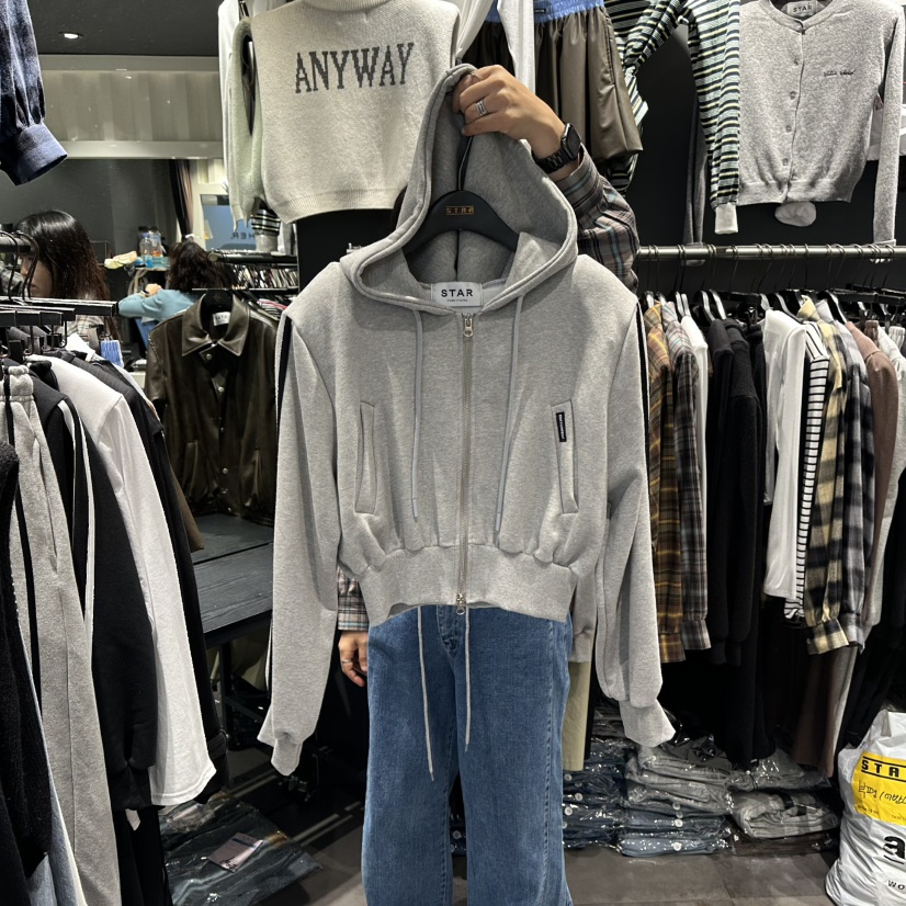 LONE STAR東大門㊣代購女裝新品職業25秋冬熱賣推薦休閑夾克LONE STAR夾克圖色1