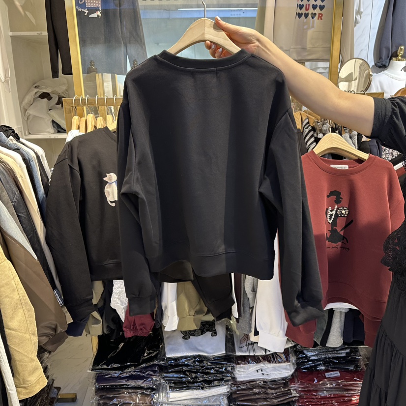 COCO HOLIC東大門㊣直郵女士新品職業休閑真品人氣熱賣衛衣COCO HOLIC衛衣