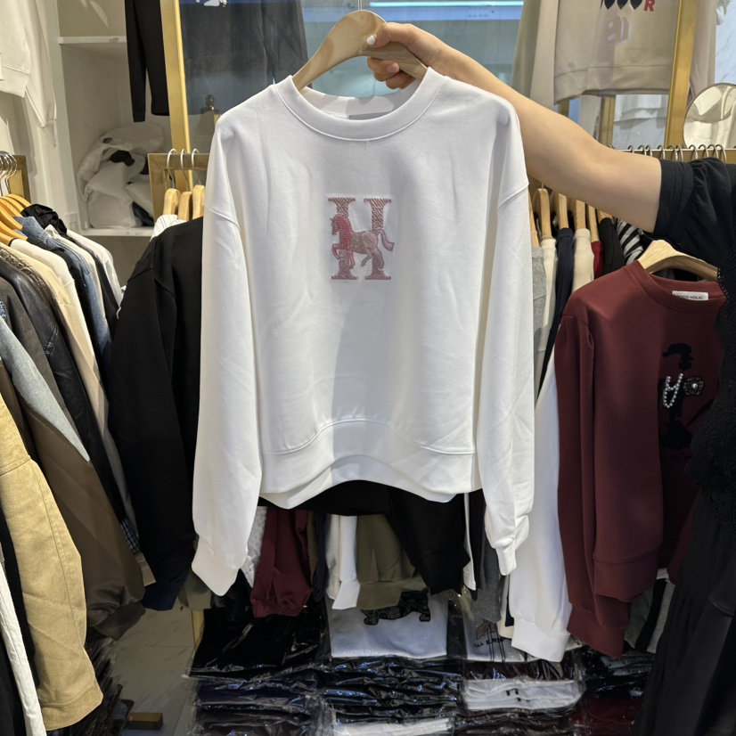 COCO HOLIC韓國直郵㊣女士新款時尚真品熱賣休閑人氣推薦衛衣COCO HOLIC衛衣圖色1