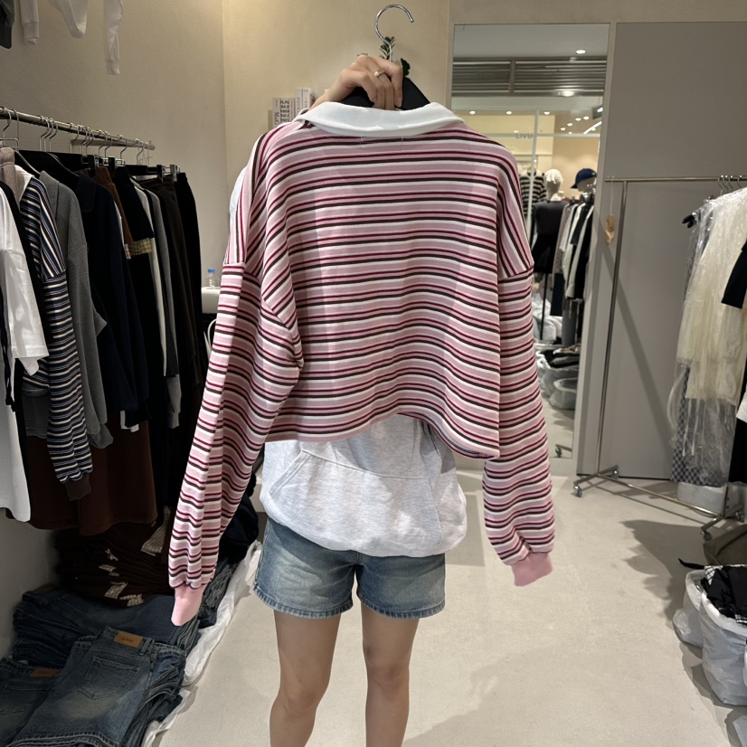 MEMO CLASSIC韓國直郵㊣女裝新品25秋冬人氣推薦休閑長袖T恤MEMO CLASSIC長袖T恤