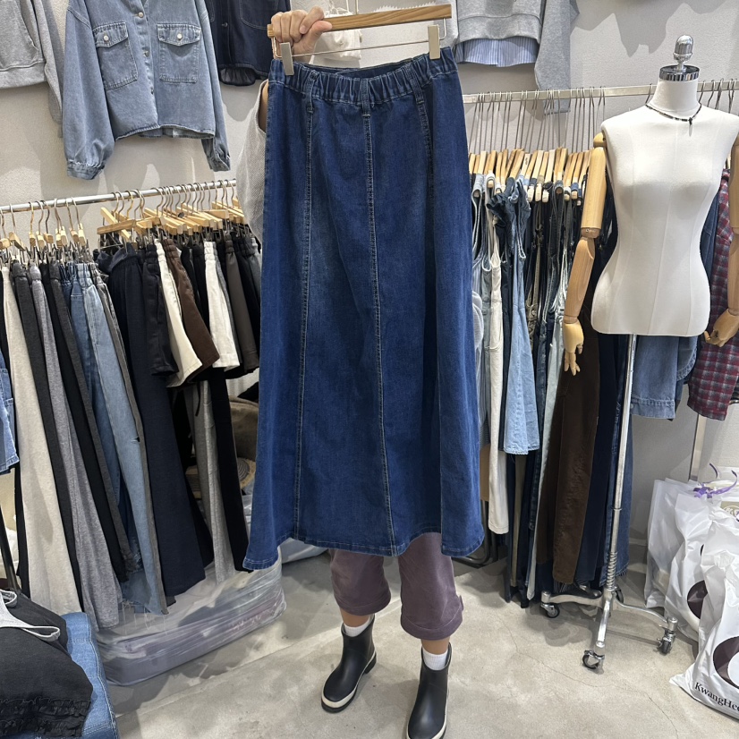 HIPTIQUE東大門㊣直郵女士新品休閑熱賣時尚職業真品人氣長裙HIPTIQUE長裙