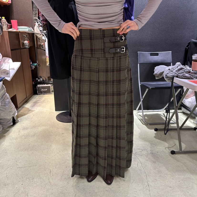CHAVI東大門㊣實拍女裝新品休閑時尚熱賣職業推薦人氣25秋冬長裙CHAVI長裙圖色1