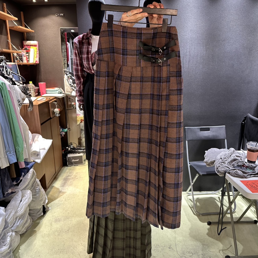 CHAVI東大門㊣實拍女裝新品休閑時尚熱賣職業推薦人氣25秋冬長裙CHAVI長裙圖色3