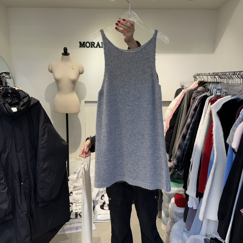 MORAN韓國直郵㊣女士新品休閑真品推薦人氣熱賣25秋冬連衣裙MORAN/MOSCO連衣裙圖色2