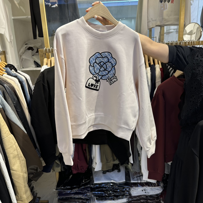 COCO HOLIC韓國代購㊣女裝新品推薦真品休閑熱賣人氣職業衛衣COCO HOLIC衛衣圖色1