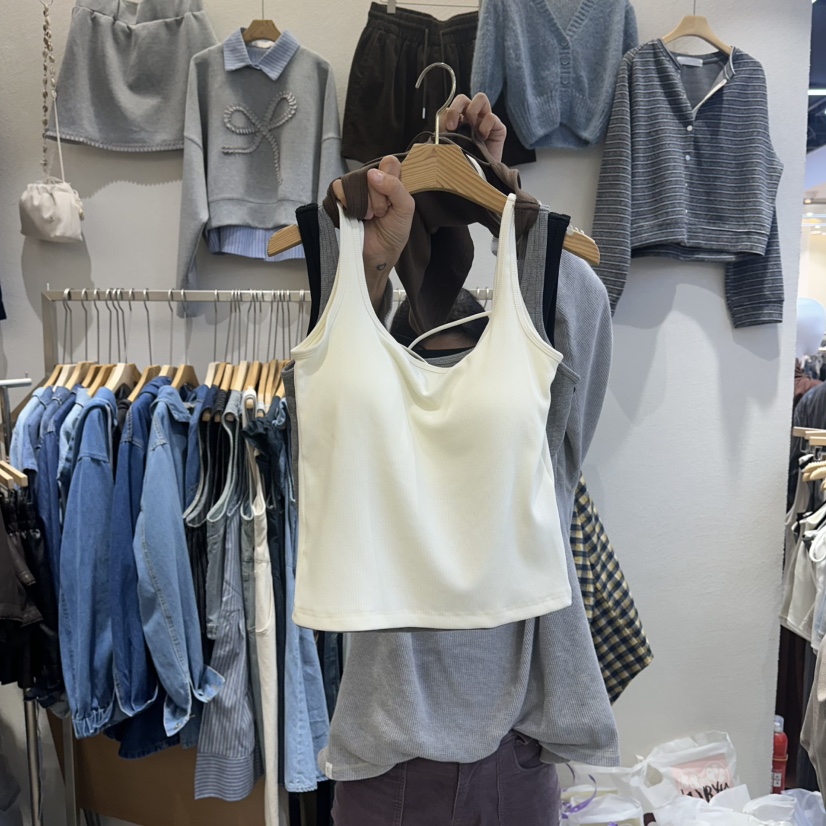 HIPTIQUE東大門㊣直郵女士新品休閑真品時尚職業25秋冬吊帶背心HIPTIQUE吊帶/背心圖色1