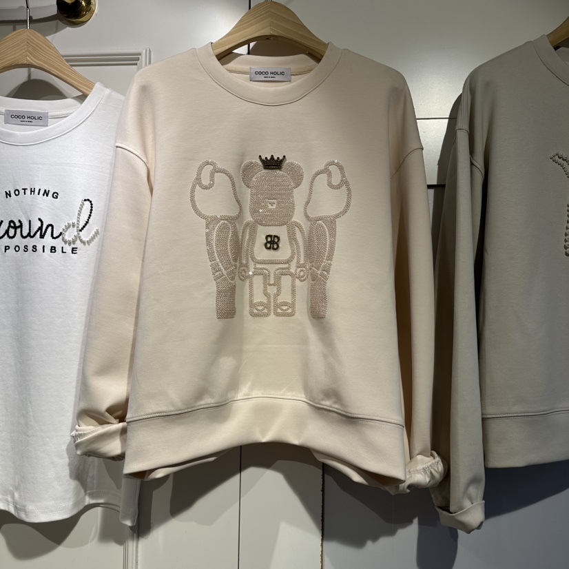 COCO HOLIC東大門㊣實拍女裝新品熱賣休閑人氣推薦職業衛衣COCO HOLIC衛衣圖色1