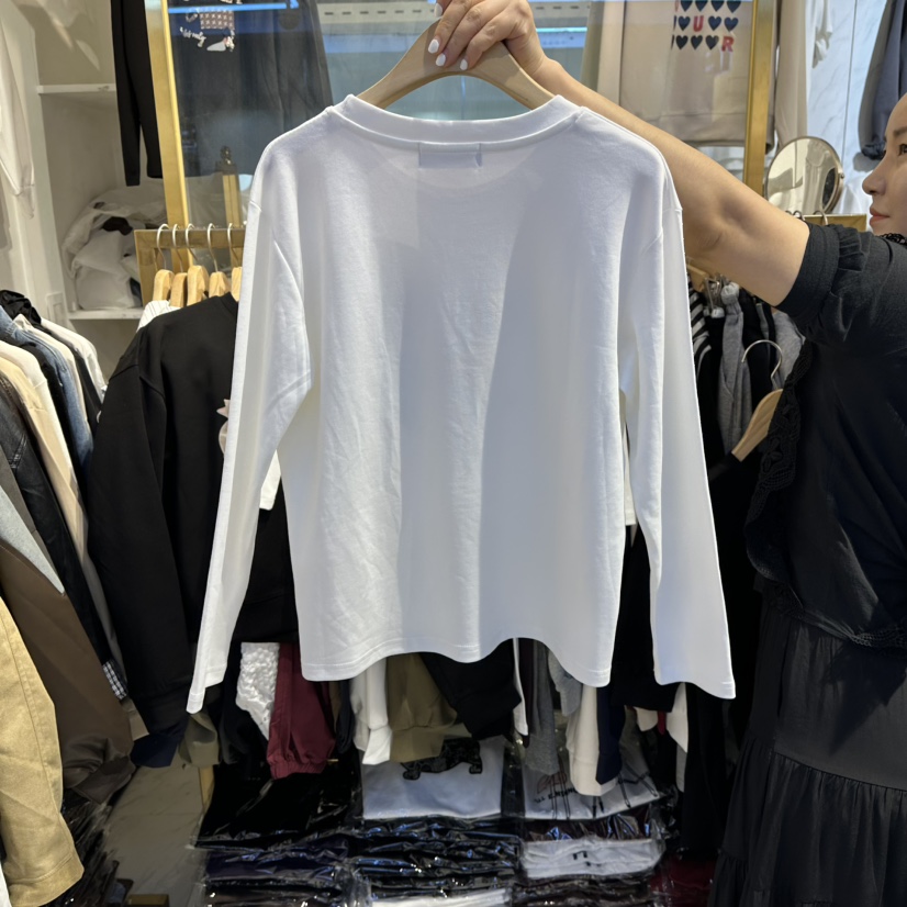 COCO HOLIC東大門㊣代購女裝新品時尚休閑熱賣真品長袖T恤COCO HOLIC長袖T恤
