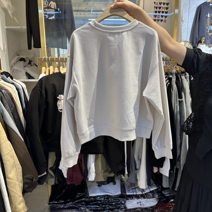 COCO HOLIC韓國直郵㊣女裝新品職業時尚25秋冬休閑真品衛衣COCO HOLIC衛衣