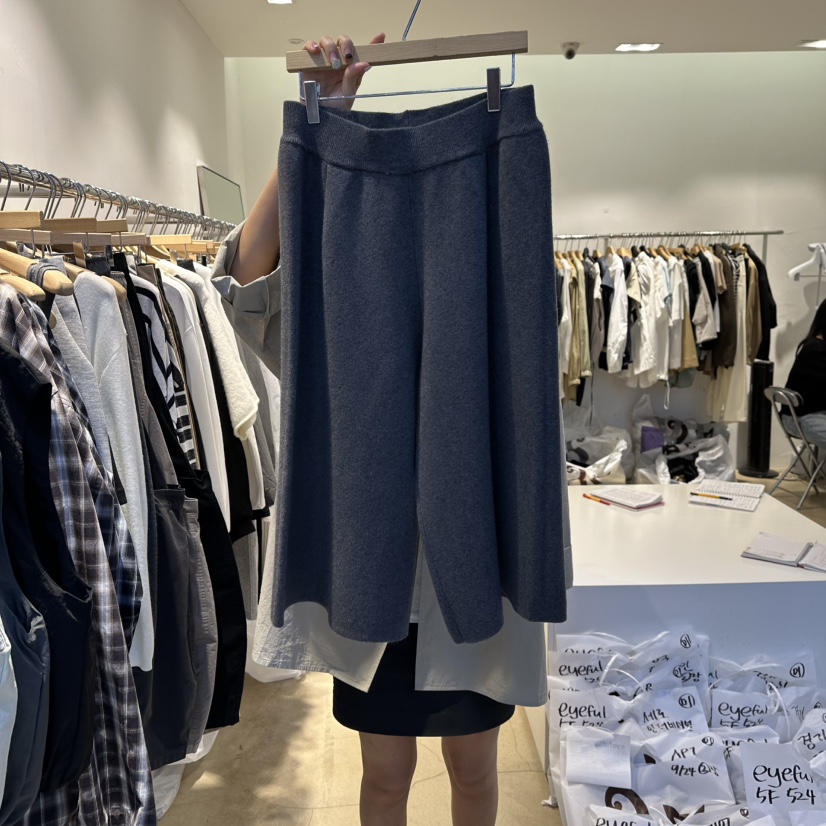 EYEFUL-Q韓國直郵㊣女士新品職業時尚人氣休閑真品推薦短褲eyeful短褲圖色1灰色