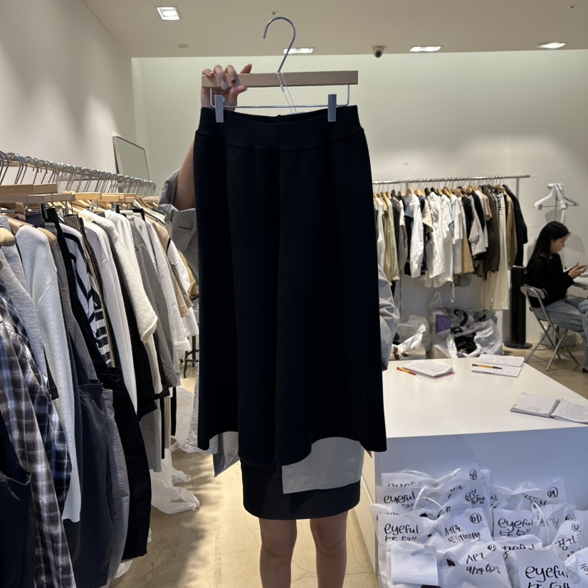 EYEFUL-Q韓國直郵㊣女士新品職業時尚人氣休閑真品推薦短褲eyeful短褲圖色2黑色