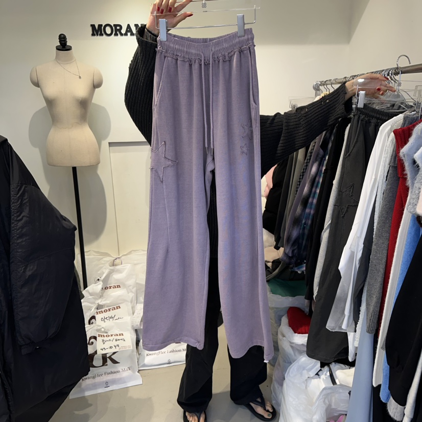 MORAN韓國代購㊣女士新品推薦人氣熱賣職業25秋冬真品休閑褲MORAN/MOSCO休閑褲圖色1