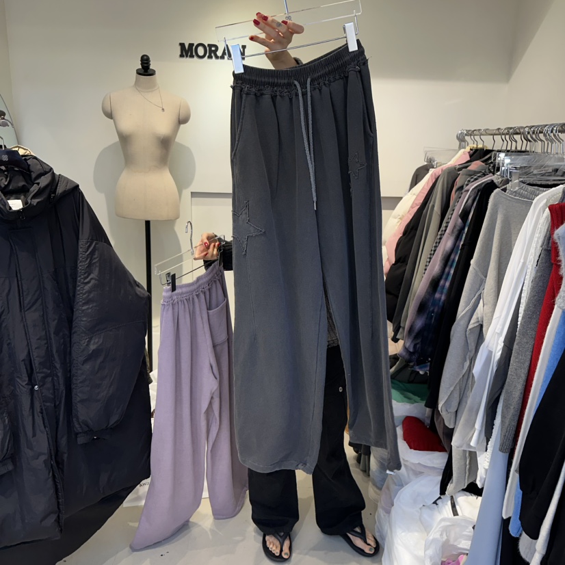 MORAN韓國代購㊣女士新品推薦人氣熱賣職業25秋冬真品休閑褲MORAN/MOSCO休閑褲圖色2