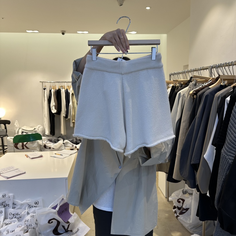EYEFUL-Q韓國直郵㊣女士新品職業人氣推薦時尚真品25秋冬短褲eyeful短褲