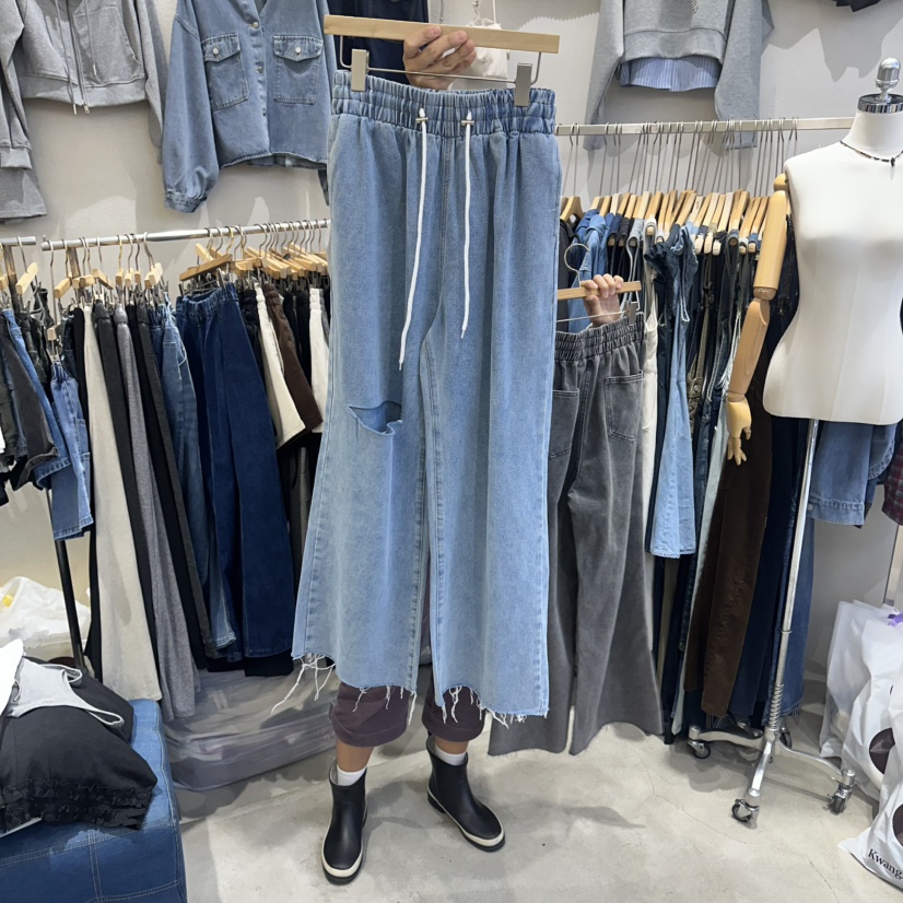 HIPTIQUE東大門㊣代購女士新品休閑25秋冬人氣真品時尚休閑褲HIPTIQUE休閑褲圖色1