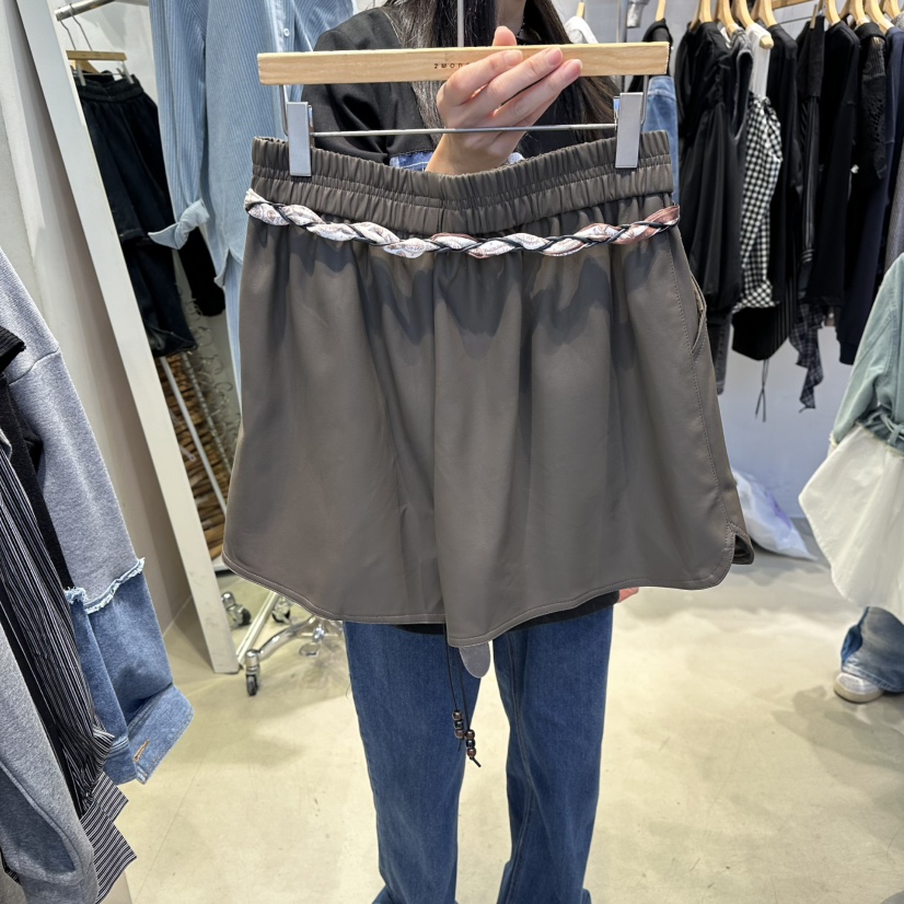 2MORROW東大門㊣代購女裝新品休閑推薦職業時尚短褲不含腰帶2MORROW短褲