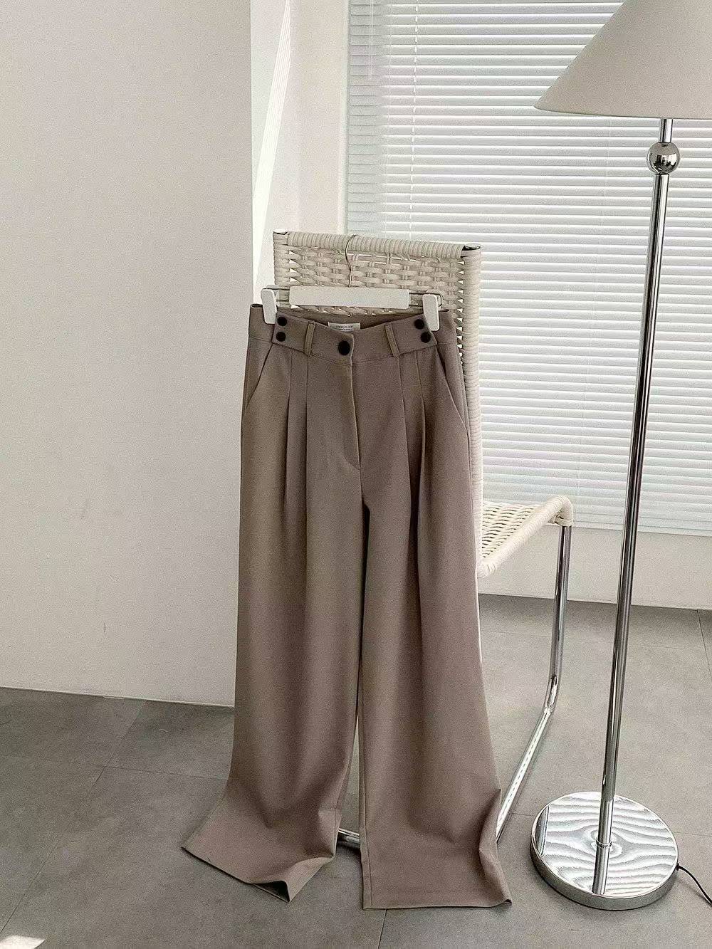 DRESS UP東大門㊣代購女裝新品真品休閑熱賣時尚人氣休閑褲DRESS UP休閑褲圖色1