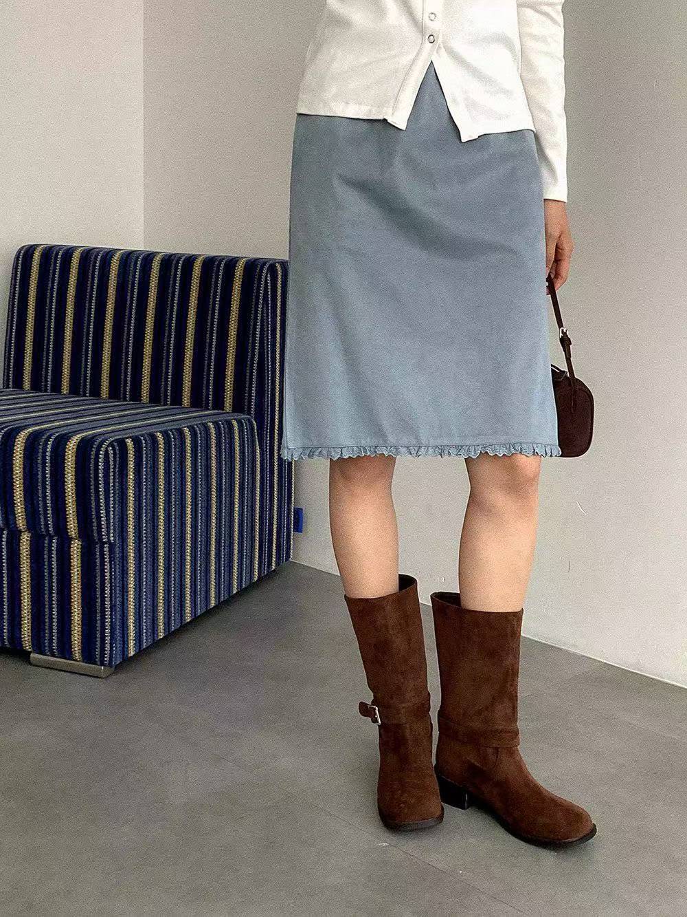 DRESS UP東大門㊣直郵女士新款真品推薦時尚休閑半身裙中短裙DRESS UP半身裙/中短裙圖色2